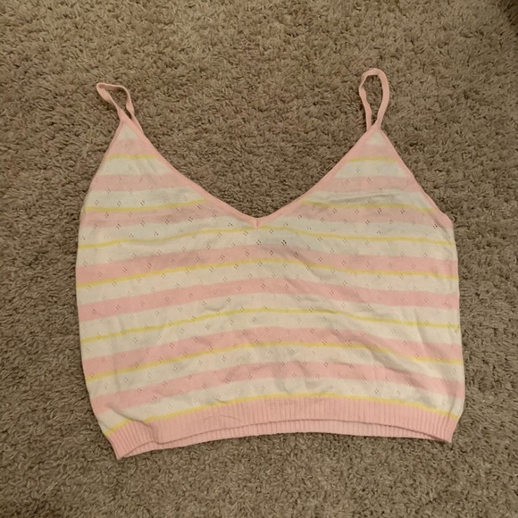 FOREVER 21 Knitted Cropped Tank - Picture 2 of 3